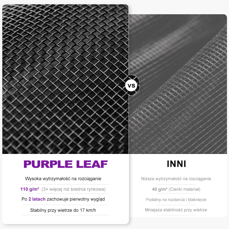 PURPLE LEAF Altana ogrodowa brązowa z mlecznym światło LED, pawilon kompaktowy do małych ogrodów z moskitierą