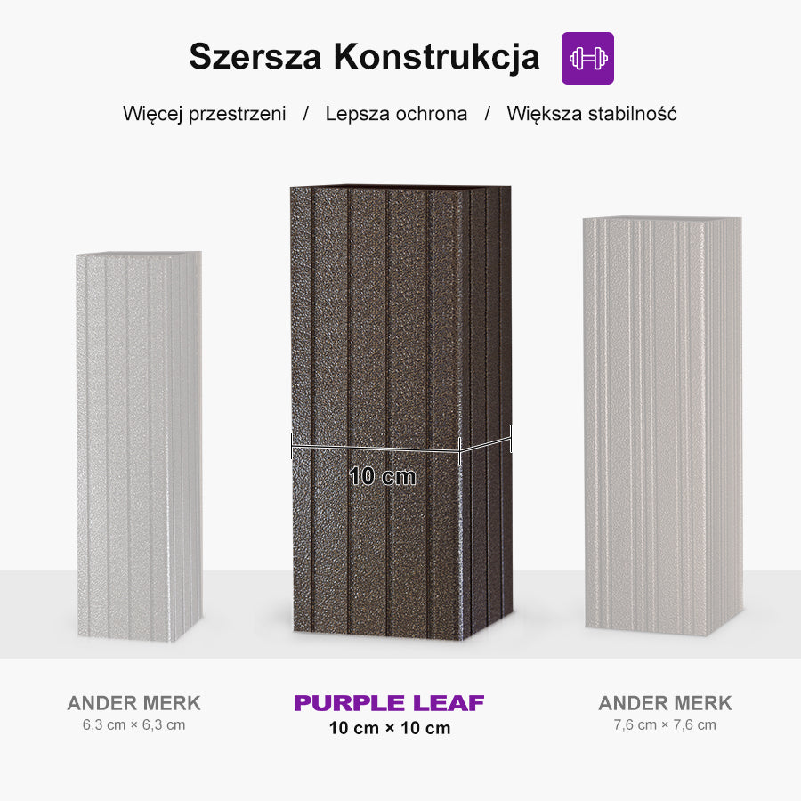 PURPLE LEAF Altana ogrodowa brązowa z mlecznym światło LED, pawilon kompaktowy do małych ogrodów z moskitierą