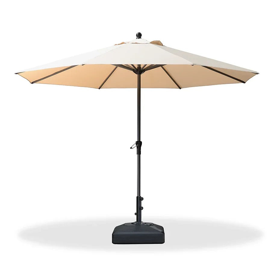 PURPLE LEAF Aluminiowy parasol ogrodowy z centralnym masztem, stabilny parasol na taras, do ogrodu i lokali gastronomicznych