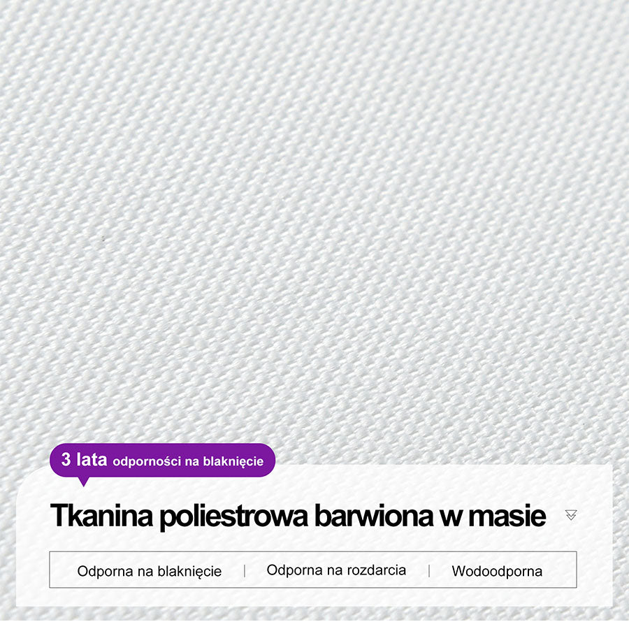 PURPLE LEAF Duży parasol ogrodowy z bocznym masztem, aluminiowy parasol obrotowy 360° z korbą i pedałem nożnym, na taras i balkon