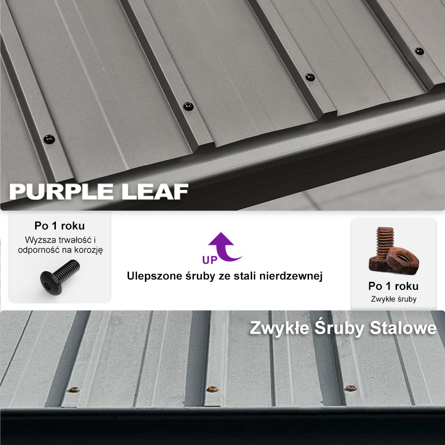 PURPLE LEAF Altana ogrodowa nowoczena jasnoszara PREMIUM, pawilon ogrodowy z moskitierą