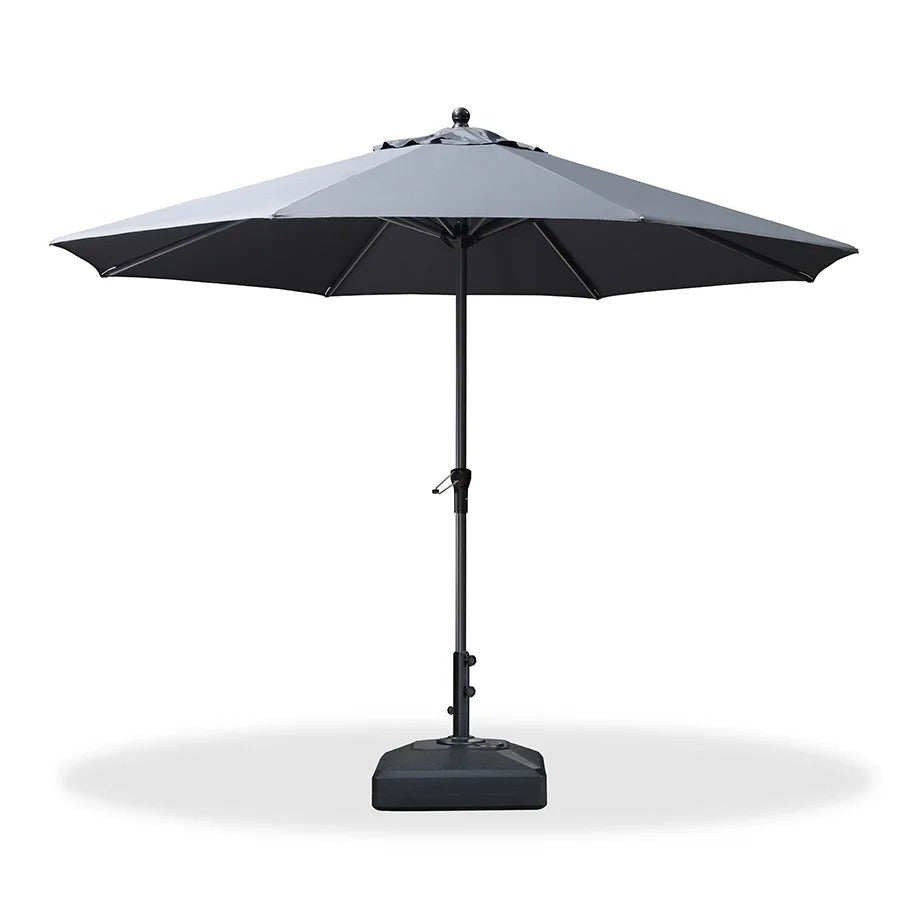 PURPLE LEAF Aluminiowy parasol ogrodowy z centralnym masztem, stabilny parasol na taras, do ogrodu i lokali gastronomicznych